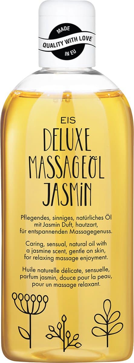 Deluxe massageolie van EIS, erotische massageolie, jasmijnaroma, 250 ml — afbeelding 1