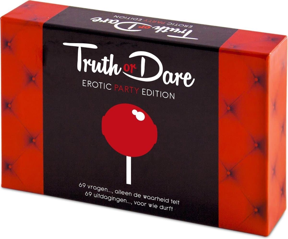 Tease & Please Truth or Dare Erotic Party Edition - NL Rood - Erotisch Bordspel — afbeelding 1