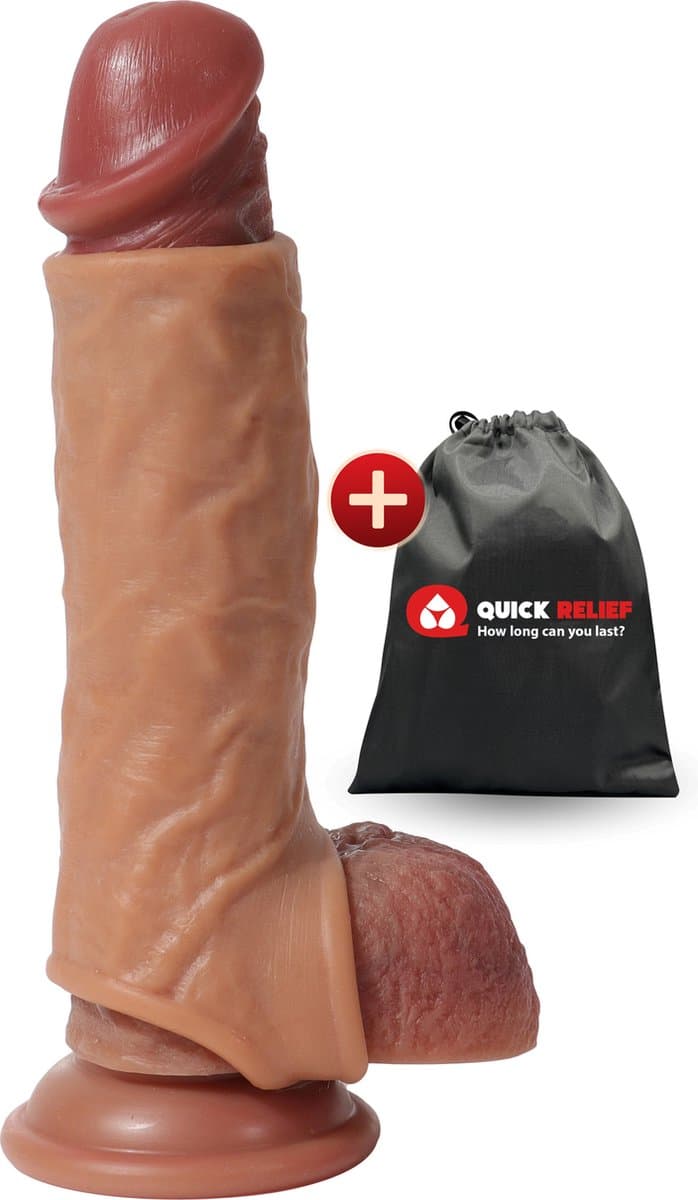 Quick Relief Primal Love Sleeve™ - Penis Sleeve - Penis Enlarger - Cockring - Realistische Penissleeve - Dikkere Penis — afbeelding 1