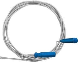 Pipe cleaning spiral 6 mm x 5 m, drain cleaner spiral (blue, 5 m) - ShopVlot