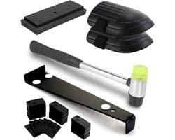 45 pieces vinyl installation kit incl. laminate wood floor installation kit, wooden floor laying kit with 40 spacers - ShopVlot