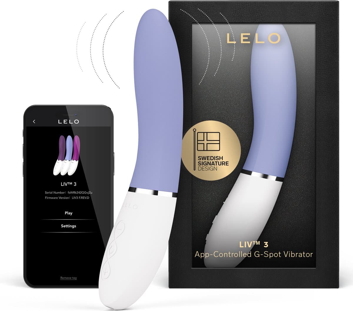 LELO LIV 3 – G-Spot Vibrator – App-Gestuurd – Powder Blue — afbeelding 1