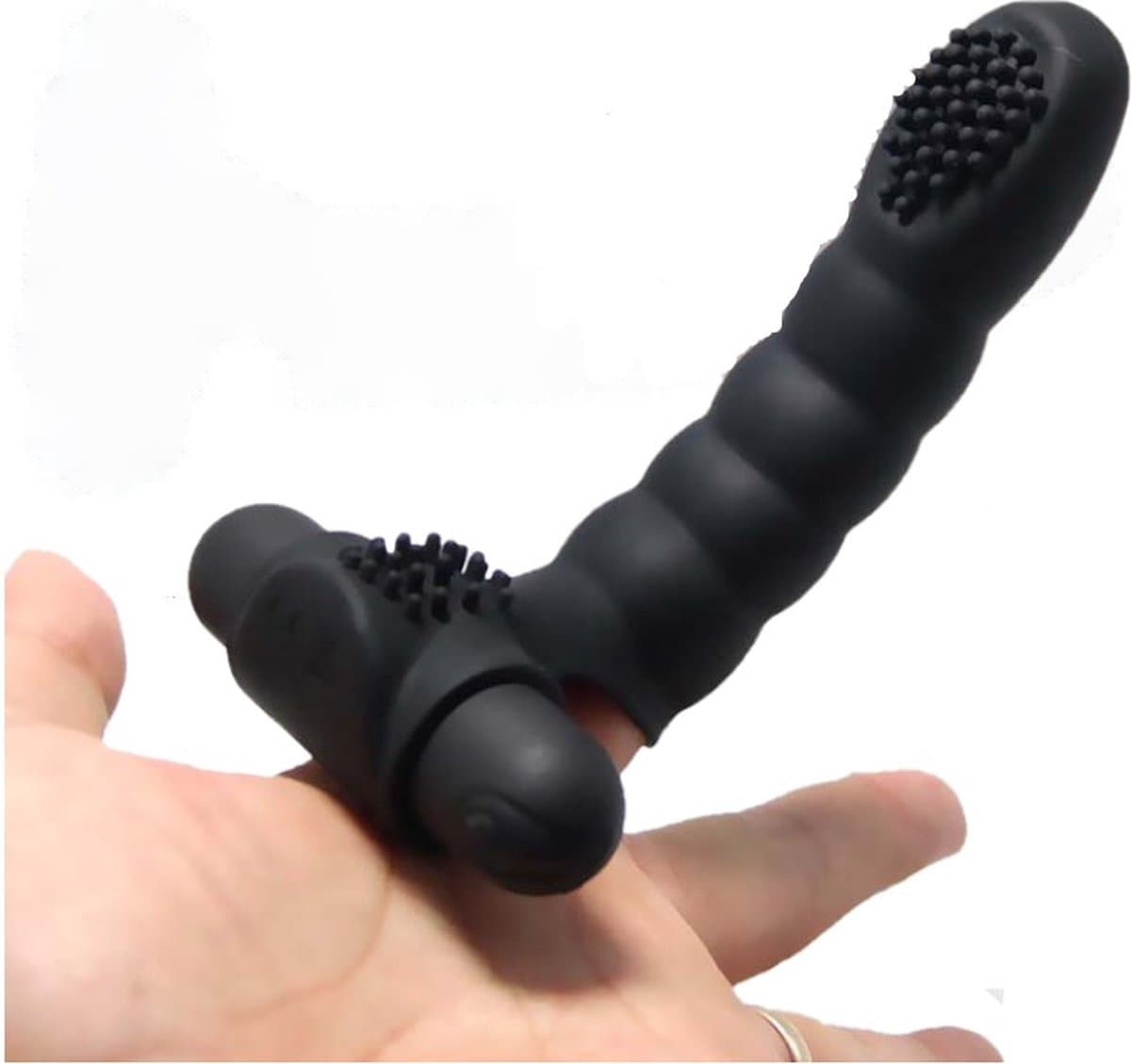 Erodit® Krachtige G-spot Vinger Vibrator - met 10 Vibratiestanden -Vibrerend clitoris stimulator-vibrators voor vrouwen – vibrators voor mannen- seks speeltjes- anaal speeltje- Erotiek voor vrouwen – mannen - — afbeelding 1
