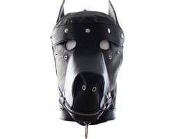 Fetish Dobermann SM Dog Mask - Spannend voor koppels - Hondenmasker - Sex speeltjes - Sex toys - Hondenkop - Erotiek - Bondage - Sexspelletjes voor mannen en vrouwen – Seksspeeltjes - SM masker - Fetish masker - Bondage masker