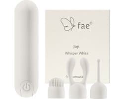 Fae® Vibrator voor Vrouwen - Clitoris Stimulator - Mini Bullet Vibrator - Sex Toys voor Vrouwen en koppels - Seksspeeltjes - Joy Series, Whisper White