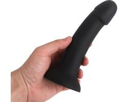 Banoch | Vibrator Claes met zuignap | zwart siliconen