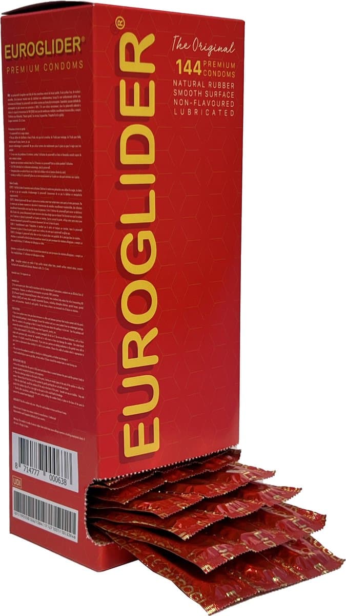 Euroglider condooms - 144 stuks - Best verkochte condoom in de professionele sector — afbeelding 1