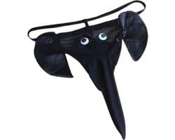 Grappige heren slip - Olifant - Slurf voor penis - Ondergoed - String