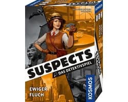 Detectivespel - Misdaadspel - Spannende avond - Eenvoudige regels - 1-5 spelers - Meerkleurig