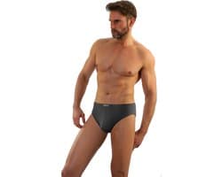 Sesto senso- Leopard- slipje - katoen- donkergrijs M