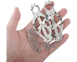 Banoch - Pinces de M. - Tepelklem - cloverclamps met ketting