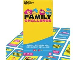 Familie Uitdaging - Gezelschapsspel met Grappige Vragen en Uitdagingen voor Kinderen en Volwassenen - Kaartspel vanaf 8 Jaar - Ideaal voor Vakantie en Reizen