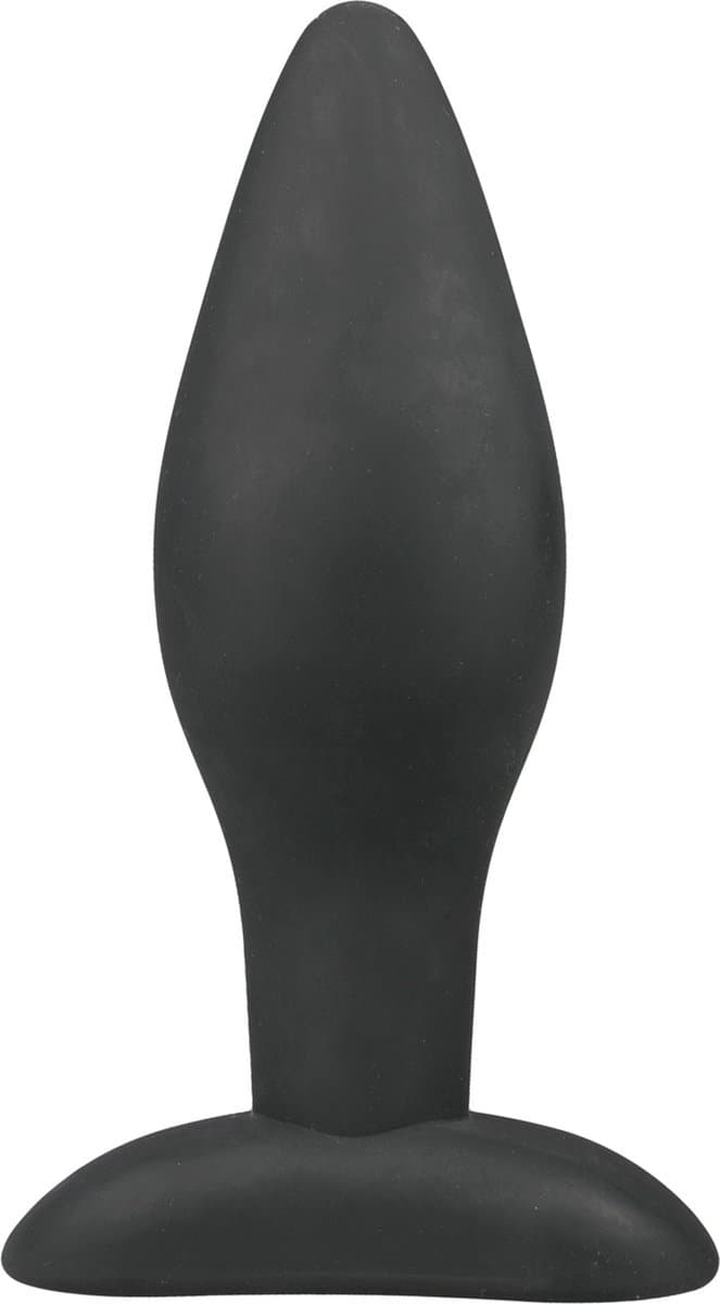 EasyToys - Grote Siliconen Buttplug - Buttplugs - Anal Plug - Sex Toys voor Vrouwen en Mannen - Seksspeeltjes - Zwart — afbeelding 1