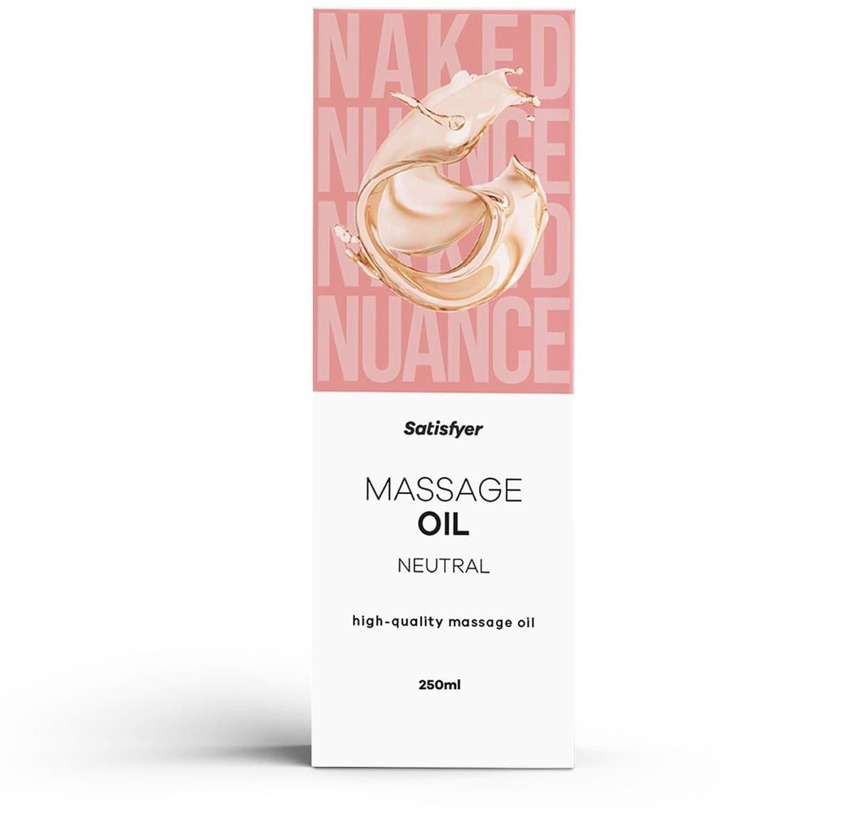 Satisfyer Massageolie 250 ml | Geschikt voor intieme zones | Voor ontspannende en sensuele massages | Huidvriendelijk en verzorgend | Gemakkelijk te verspreiden | Ideaal voor koppels en wellnessmomenten — afbeelding 1