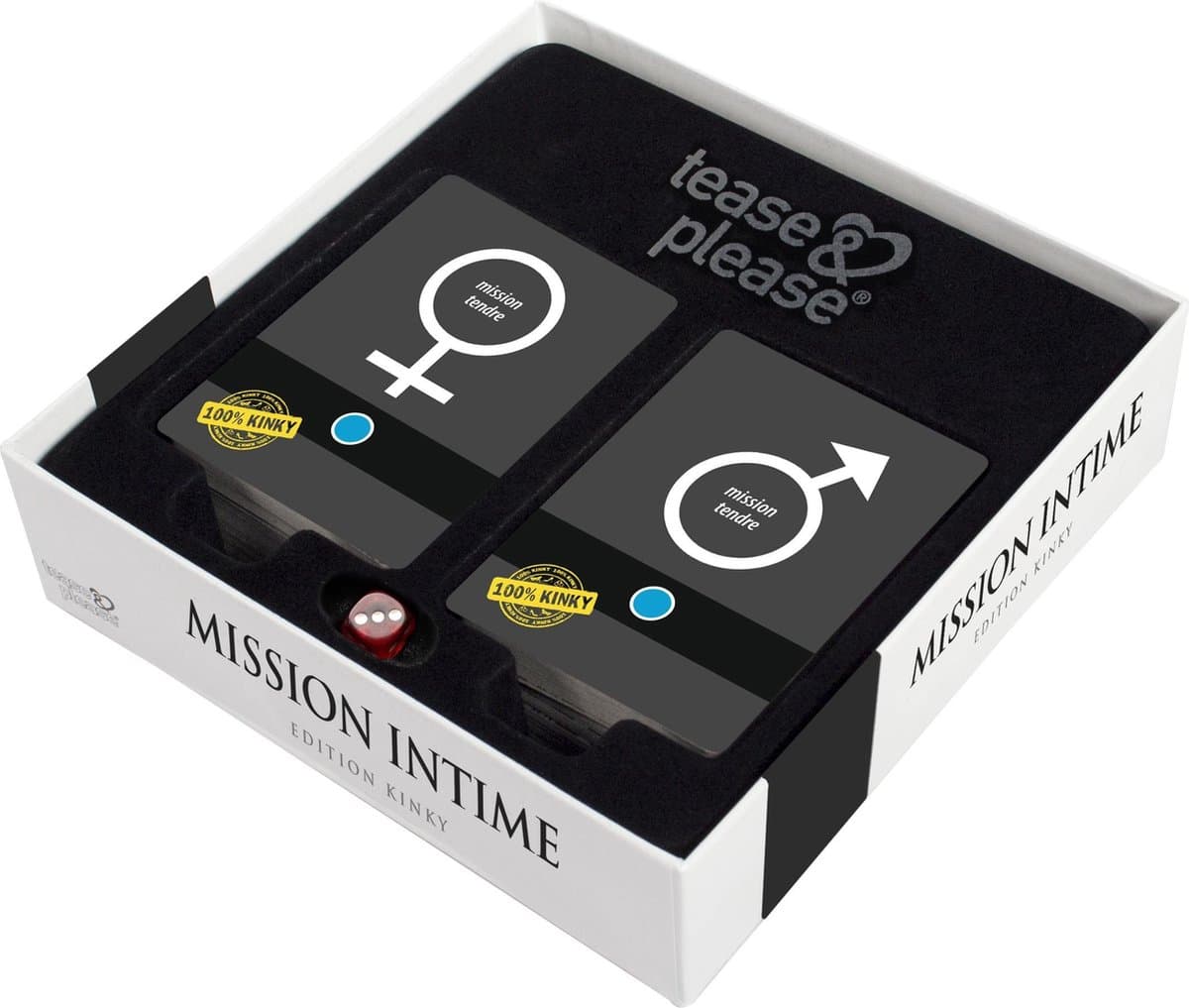 Tease and Please - Mission Intime 100 % Kinky FR - Games and Fun Assortiment — afbeelding 1