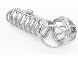 Chasity Cage - Peniskooi - Cock - Kuisheidskooi voor Mannen - Metaal - Inbus sluiting - One size