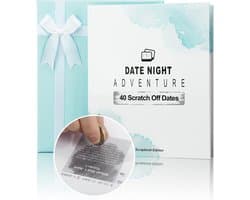 Avonturenboek voor Koppels - Date Night Spelletjes - Romantische Avonden - 40 Kras Uitdagingen