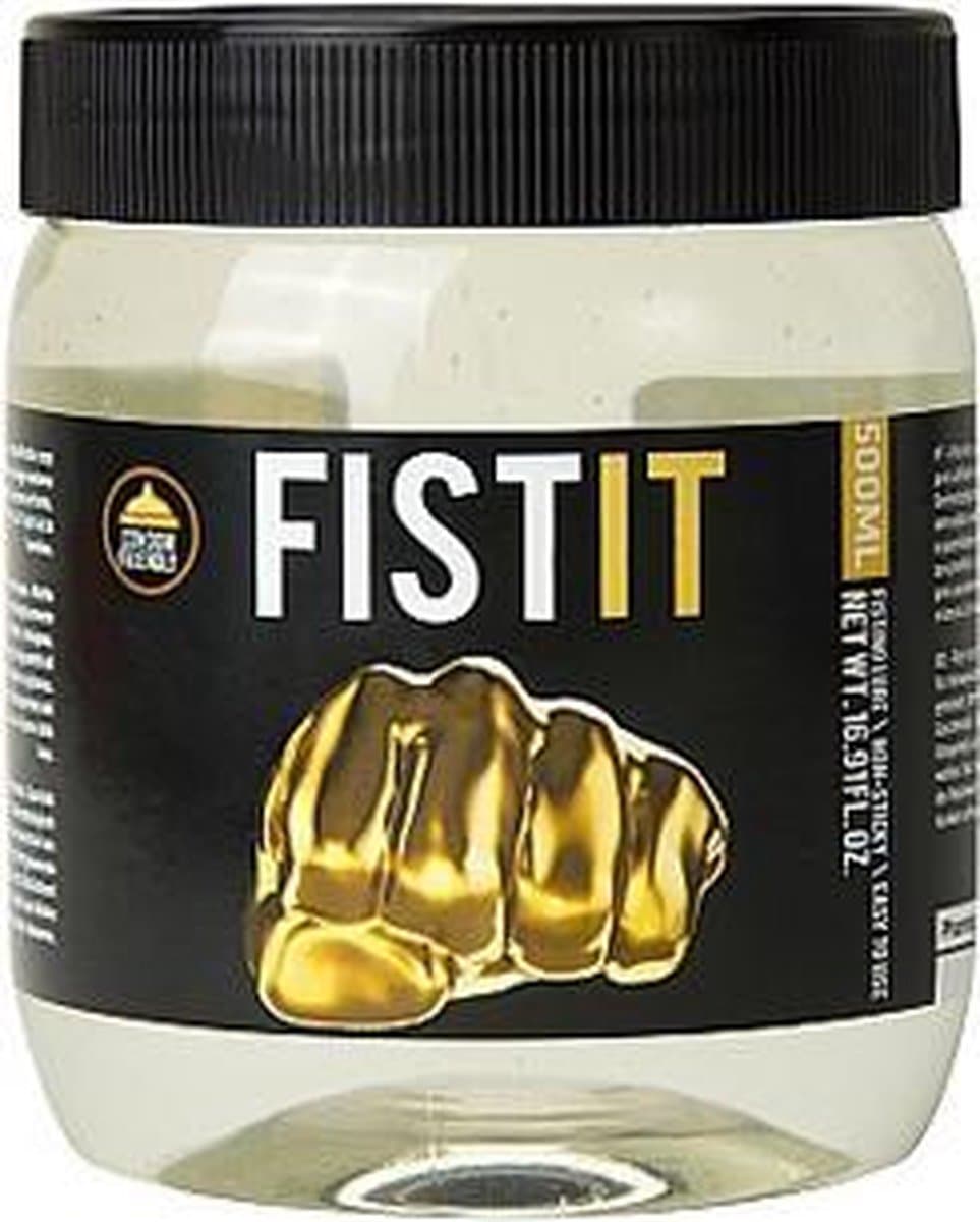 Fist It - 500 ml - Waterbasis - Vrouwen - Mannen - Smaak - Condooms - Massage - Olie - Condooms - Anaal - Siliconen - Erotisch — afbeelding 1