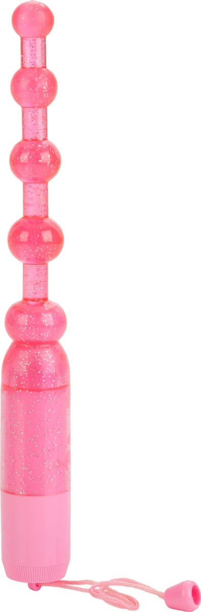 CalExotics - Vibrating Pleasure Beads - Anal Toys Probes Roze — afbeelding 1