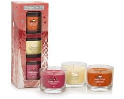 Geurende Votiefkaarsen Giftset met 3 Stuks uit de Bright Lights Collectie