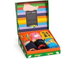 Feestelijke Sokken Set voor Heren en Dames Cadeauset - 6 Paar