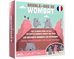 Kaartspel - Gezelschapsspel - Avondje uit - Franse editie - 27x7x27cm - Wombat