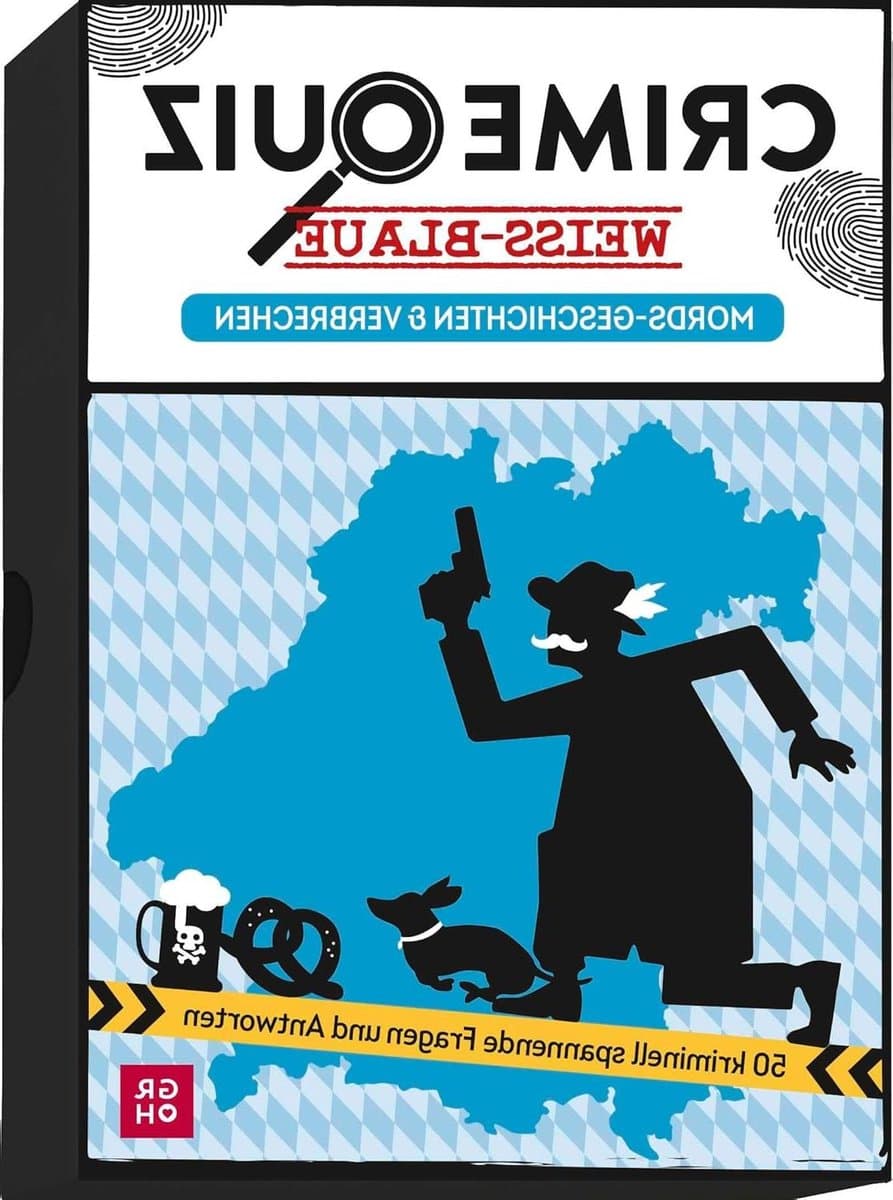 True Crime Quiz - Krimispel Kaarten - Spannende Avonden - 50 Echte Zaken - 116 x 287 x 162 cm — afbeelding 1