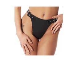 Rimba - Leren Slip - Dildo aan Binnenzijde - Afmetingen Dildo 12 x 3.5 cm