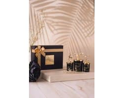 Geurkaarsen Gift Set voor Vrouwen - 3-delige Vanille Geurkaarsen in Elegante Verpakking