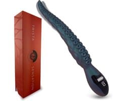 Tentakel Dildo Vibrator - Clitoris en G-Spot Stimulatie - Tepel Stimulator - 9 Krachtige Standen - LCD Scherm - Siliconen Sex Toy voor Vrouwen - Holografisch Groen