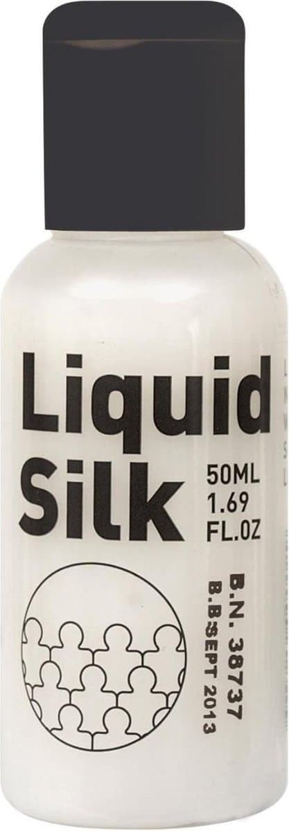 Liquid Silk - Sex Lube - Hybride Glijmiddel - Veilig voor Condooms - Ook voor Massage 50 ml — afbeelding 1