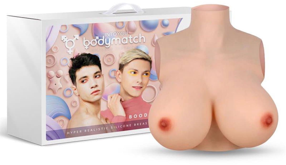 Bodymatch - Boodie - Realistische Siliconen Borstprothese - Cup G — afbeelding 1