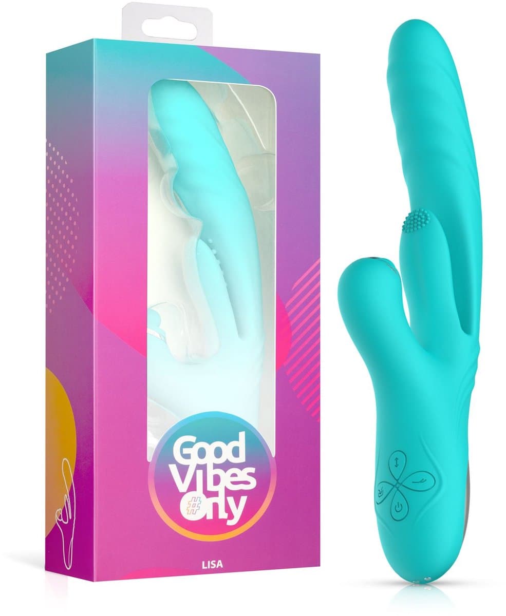 Good Vibes Only - Lisa Stotende Rabbit Vibrator met G-Spot stimulator — afbeelding 1
