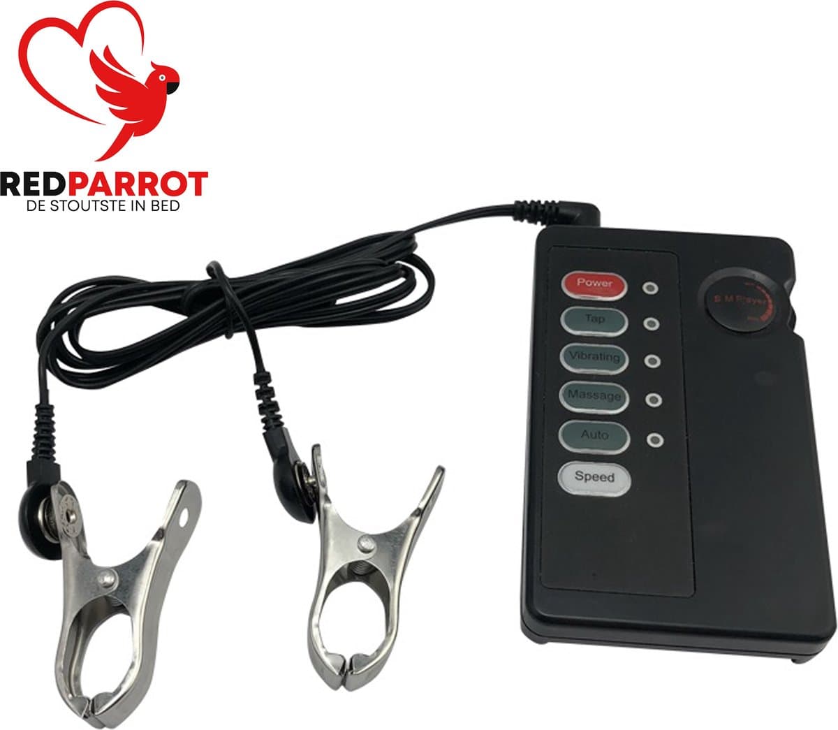 Elektrische tepelklemmen - E-stim - Schokjes - Verschillende standen - BDSM — afbeelding 1