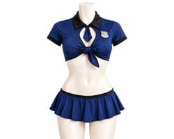 Sexy Agent - Politie Rollenspel - Cosplay - Lingerie - Dames