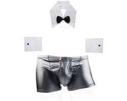 BamBella® - L/XL Stripper set Man - Gigolo broek kostuum sexy lingerie man heren Strip valentijn kleding