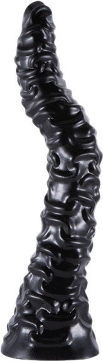 Nooitmeersaai - Siliconen tentakel dildo zwart – 36 cm — afbeelding 1