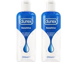 Durex - Glijmiddel Play Sensitive - 2 x 250 ml - Voordeelverpakking