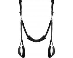Shots - Ouch! OU903BLK - Over the Door Swing - Black