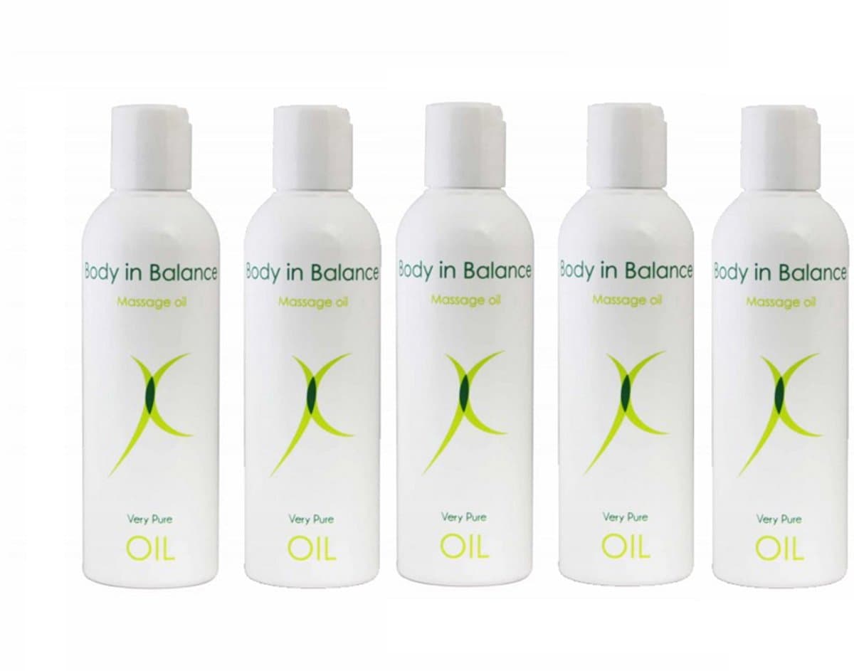 Body in Balance Massage olie 5 x 200ml — afbeelding 1