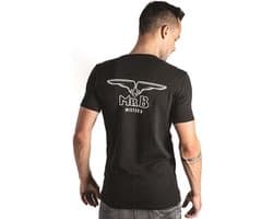 Mister b t-shirt zwart xl