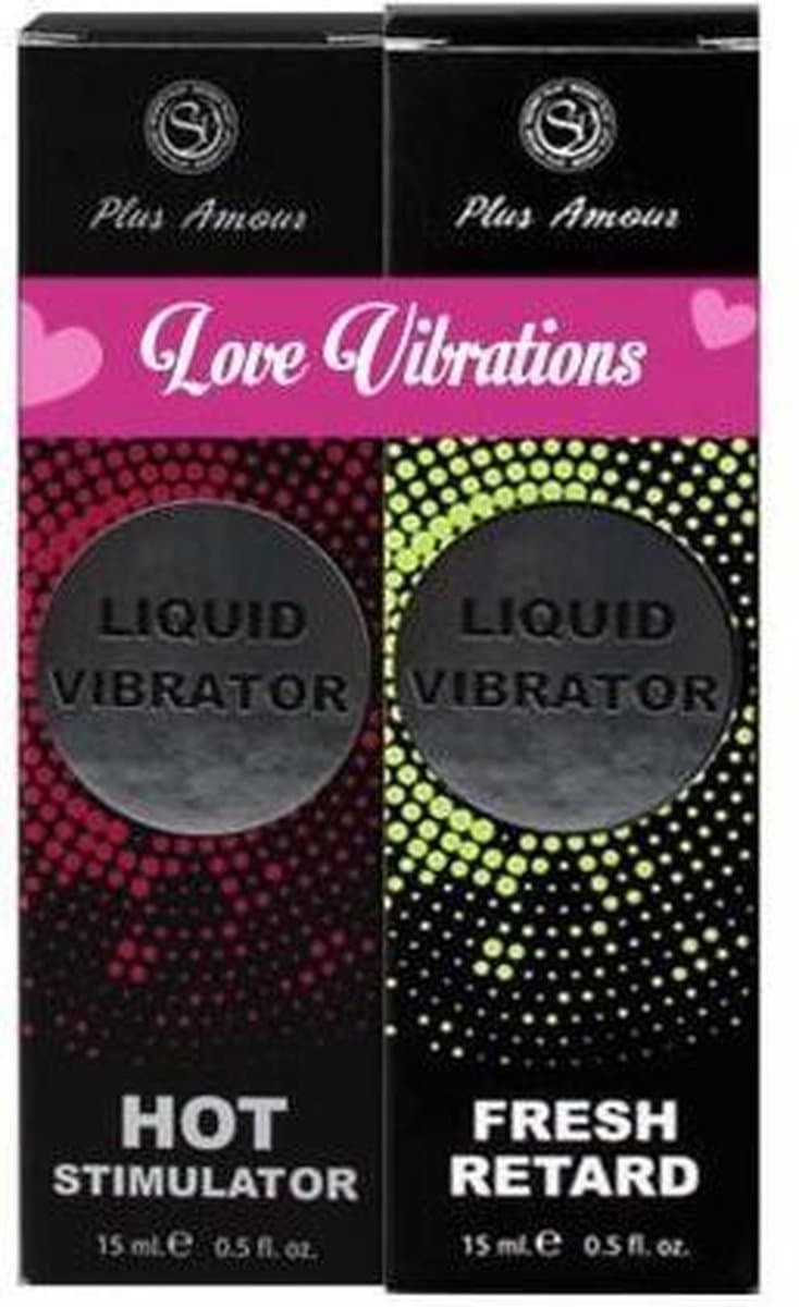 SECRETPLAY COSMETIC | Secretplay Liquid Vibrator - Love Vibrations Pack — afbeelding 1