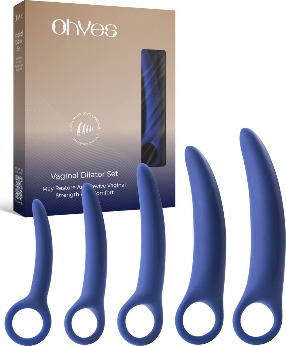 Dilator set Vaginisme - Dilators voor vrouwen - 5 delige Dildo of Pelottes set — afbeelding 1