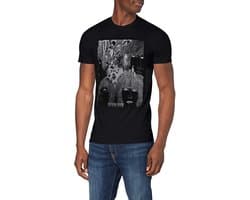 Herenshirt - T-shirt - Casual Kleding - Officieel Gelicenseerd - S tot XXL - Zwart