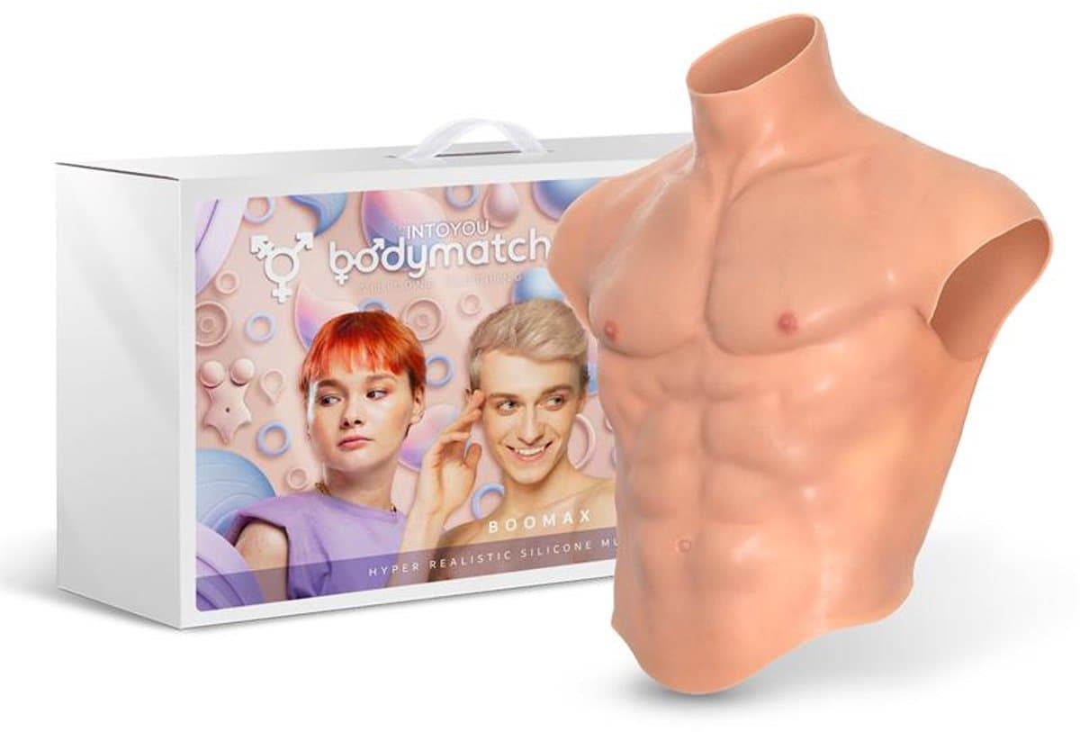 BODYMATCH Boomax Hyper Realistic Muscle Suit Liquid Silicone Size L — afbeelding 1