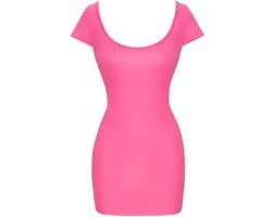 Cottelli Collection Wetlook Party Jurkje - Roze