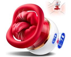 Sex Toys voor Vrouwen Likkende Tong Vibrator - Vibrators voor Vrouwen - Tong Vibrator - Clitoris Zuiger – Diep Waterdicht – Bef Vibrator met 10 Sterke Standen - Siliconen – Discreet Verzonden