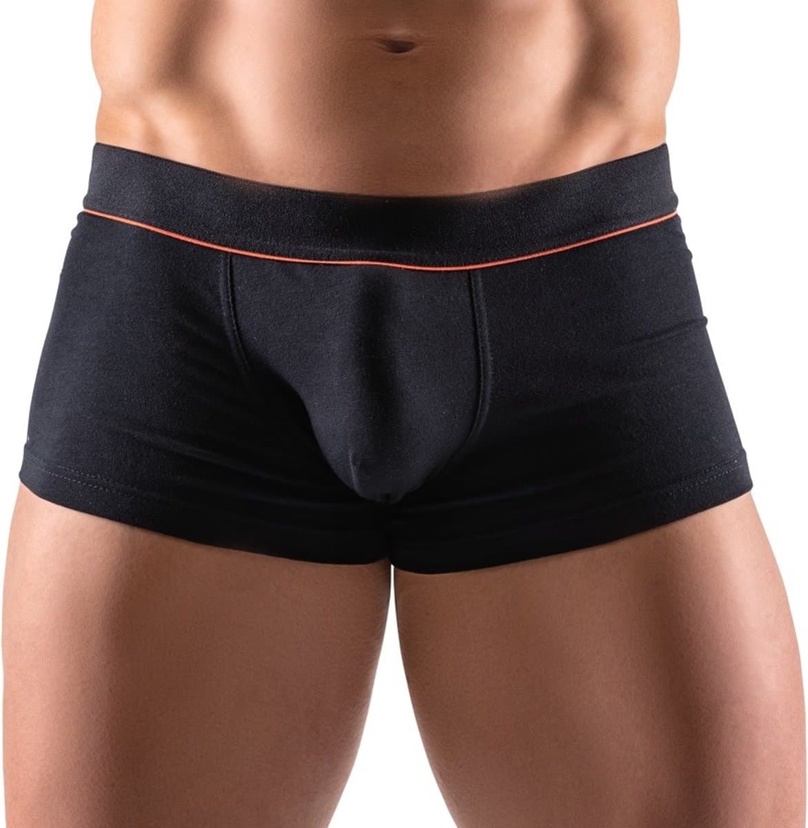 Svenjoyment Mannen Shorts Trendy met Zijdezachte Banden - Zacht Gewoven Elastisch Tailleband met Rode Strepen - Tight Fit Maat XXL — afbeelding 1