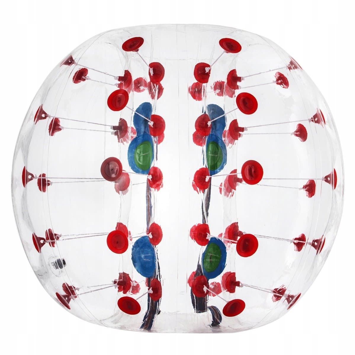 Mediatargi Zorbiee - Bumperbal - 1,2m - Czerwone — afbeelding 1
