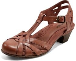 Dames Pumps met Verstelbare Bandjes en Middelhoge Hak